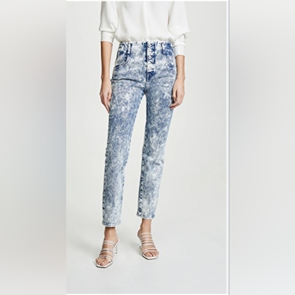 Jonathan Simhkai mineral wash denim.